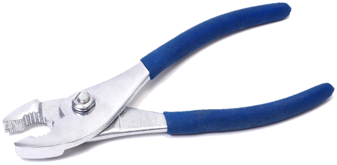 Slip-joint pliers with insulated grip